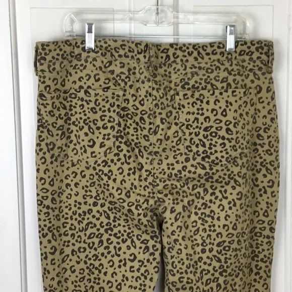 NYDJ Skinny High Rise Jeans Cheetah Denim - Picture 5 of 10